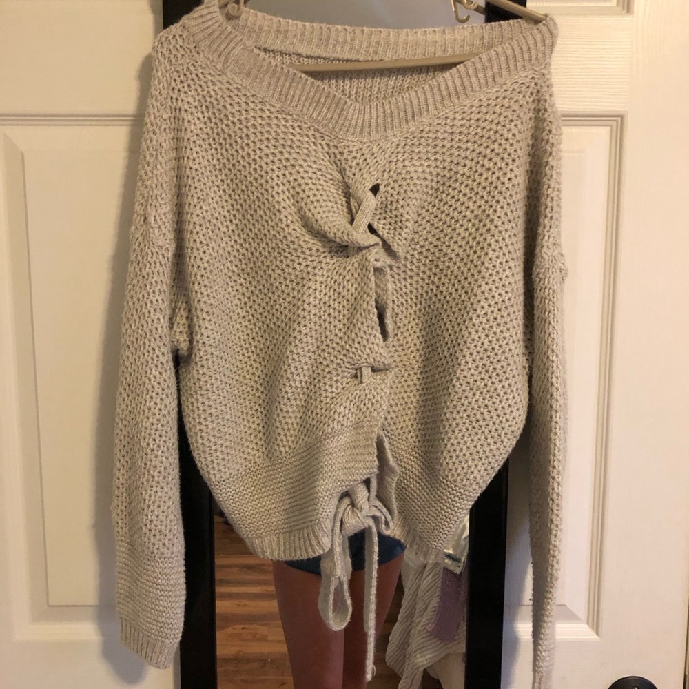 Knitted Express swester